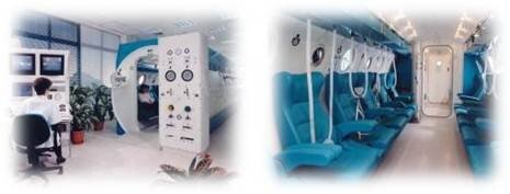 Hyperbaric Oxygen Treatment Center At Elisha and Rambam Hospitals, Haifa, Israel